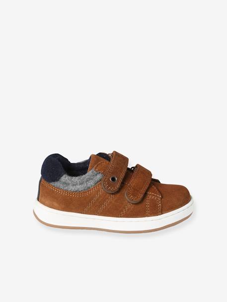 Kinder Klett-Sneakers, Anziehtrick - braun - 2
