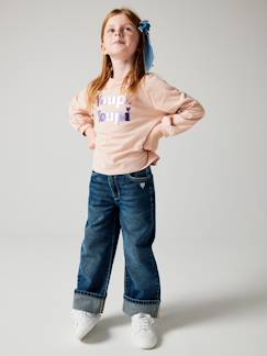 Maedchenkleidung-Weite Mädchen Jeans