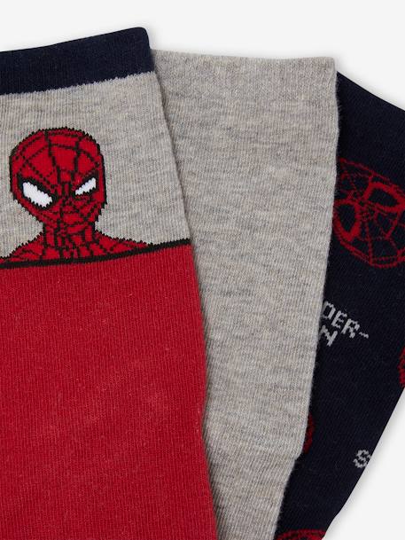 3er-Pack Kinder Socken MARVEL SPIDERMAN - rot - 3