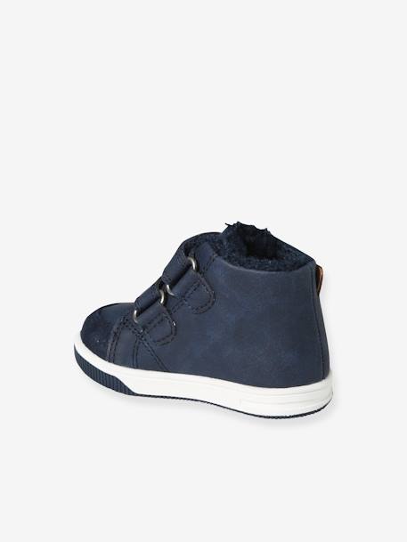 Warme Baby Klett-Sneakers - blau - 3