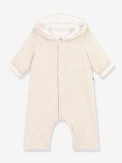 Babymode-Jumpsuits & Latzhosen-Wattierter Baby Overall mit Kapuze PETIT BATEAU