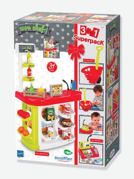Kinder Supermarkt-Kassenbereich ECOIFFIER - grün - 2
