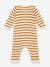 Baby Strickoverall mit Streifen PETIT BATEAU - beige - 2