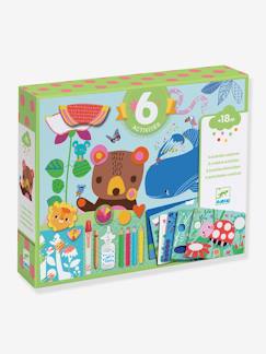 Spielzeug-Kreativität-Kinder Bastel-Set für 6 Aktivitäten DJECO, Maus
