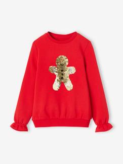 Maedchenkleidung-Mädchen Sweatshirt, Weihnachten