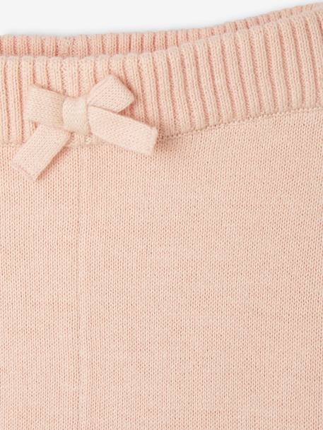 Baby Weihnachts-Set: Pullover & Hose Oeko-Tex - pudrig rosa - 6