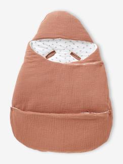 Babymode-Mäntel, Jacken, Overalls & Ausfahrsäcke-Ausfahrsäcke-2-in-1 Baby Ausfahrsack/Wickelunterlage, Musselin