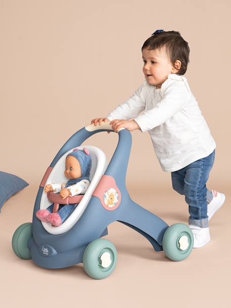 3-in-1 Baby Lauflernhilfe/Puppenkinderwagen mit Puppe SMOBY - mehrfarbig - 4