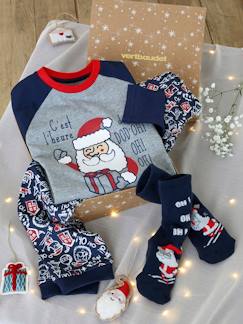 Jungenkleidung-Schlafanzüge-Jungen Weihnachts-Set: Schlafanzug & Socken