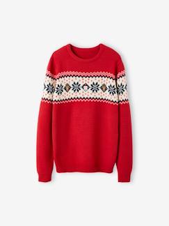 Umstandsmode-Pullover & Strickjacken-Eltern Weihnachts-Pullover Capsule Collection FAMILIE Oeko-Tex