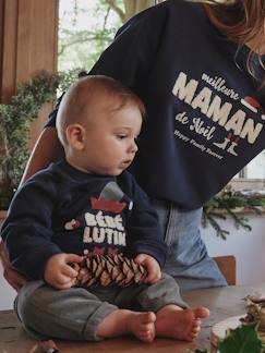 Babymode-Pullover, Strickjacken & Sweatshirts-Baby Weihnachts-Sweatshirt Capsule Collection HAPPY FAMILY FOREVER