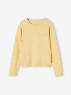 Maedchenkleidung-Pullover, Strickjacken & Sweatshirts-Pullover-Personalisierbarer Mädchen Pullover BASIC Oeko-Tex