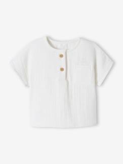 Babymode-Baby Henley-Shirt, personalisierbar