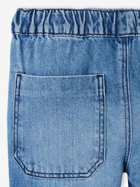 Jungen Cargo-Jeans mit Dehnbund Oeko-Tex - blue stone+double stone+schwarz - 6