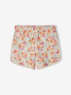 Maedchenkleidung-Shorts & Bermudas-Mädchen Sweatshorts mit Recycling-Polyester