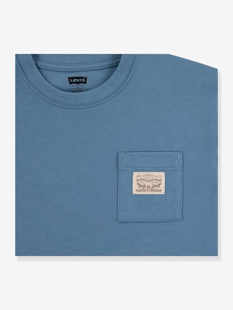 Jungen T-Shirt Levi's mit Bio-Baumwolle - graublau+lavandel - 3