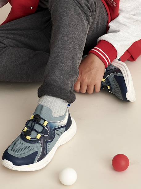 Kinder Sport-Sneakers mit Gummizug - set blau - 1