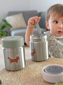 Babyartikel-Essen & Trinken-Geschirr, Geschirr-Sets & Besteck-Isolierbehälter aus Edelstahl LÄSSIG