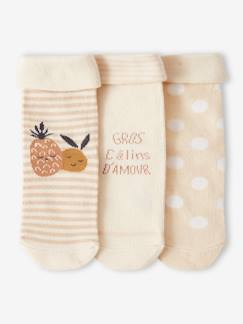 3er-Pack Baby Socken mit Ananas Oeko-Tex -  - [numero-image]