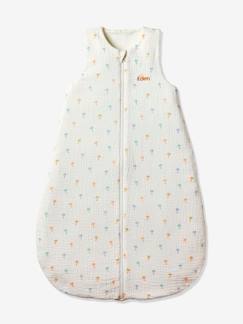 Dekoration & Bettwäsche-Babybettwäsche-Schlafsäcke-Baby Sommerschlafsack PALMEN aus Musselin, personalisierbar Oeko-Tex