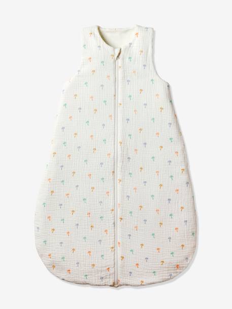 Baby Sommerschlafsack PALMEN aus Musselin personalisierbar Oeko-Tex - mehrfarbig - 2