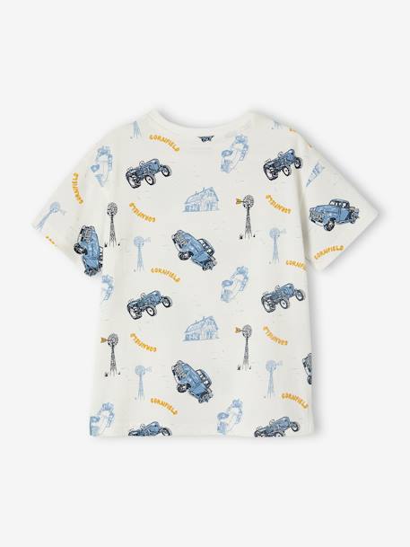 Jungen T-Shirt, Bauernhof-Motive Oeko-Tex - weiß bedruckt - 3