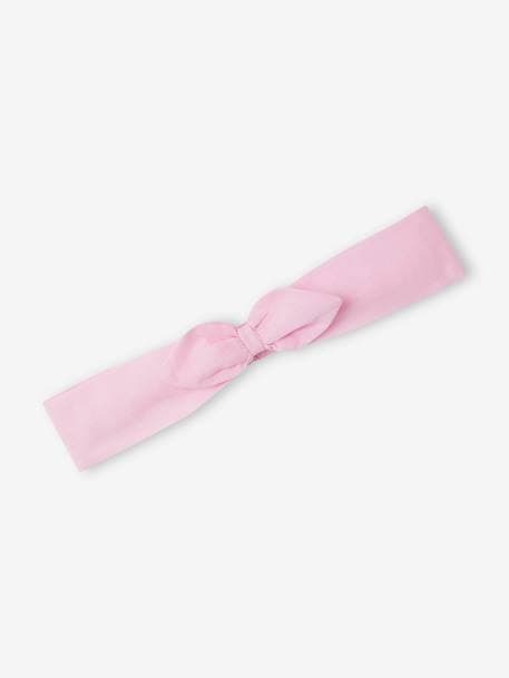 Mädchen Baby-Set: Bluse, Shorts & Haarband - rosa - 6
