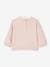 Mädchen Baby Sweatshirt mit Kragen - pudrig rosa - 2