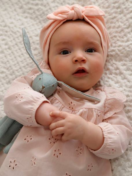 Mädchen Baby Kopftuch - pfirsich+rosa - 6