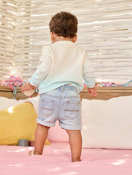 Baby Jeans-Shorts - double stone - 6
