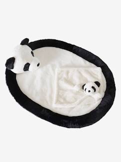 -Baby-Geschenkset: Schmusetuch + Babydecke, Panda
